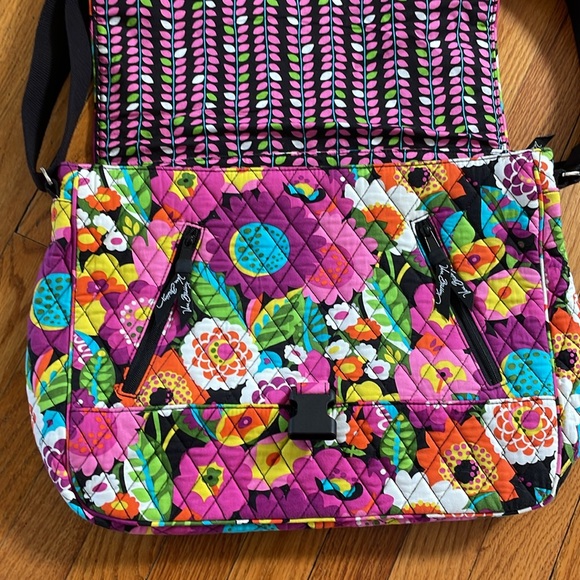 Vera Bradley messenger bag - Va Va Bloom - Picture 4 of 6